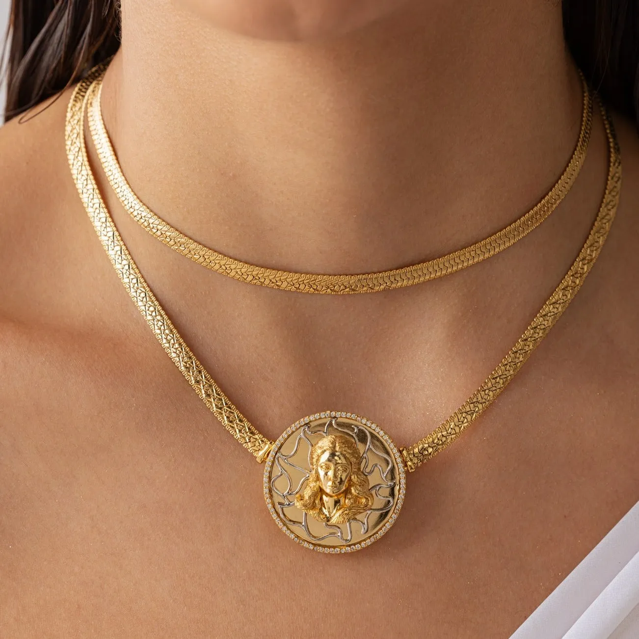 Solstice of Spirits Layered Necklace
