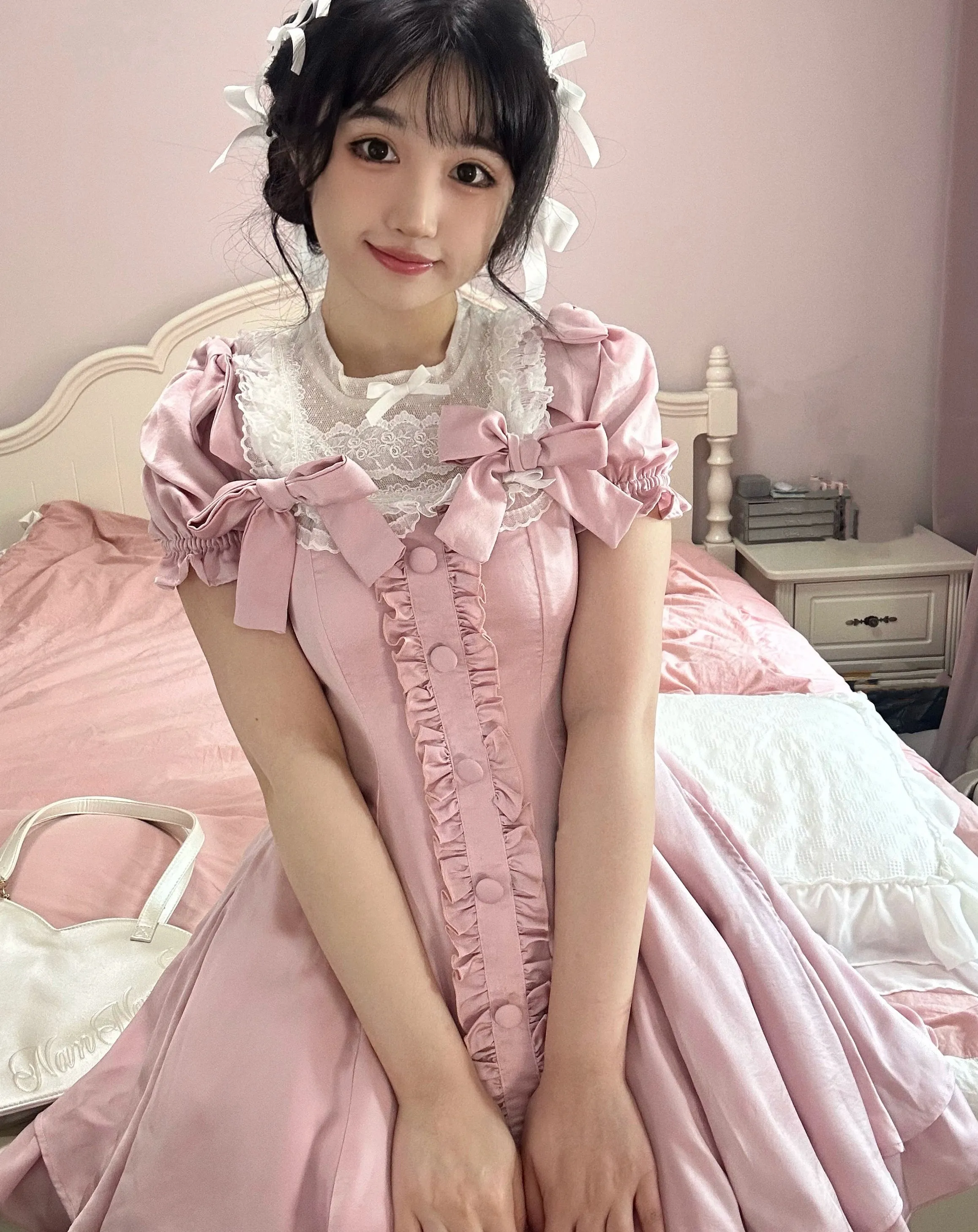 Sweet Wood~Plus Size Lolita OP Dress Summer Dress