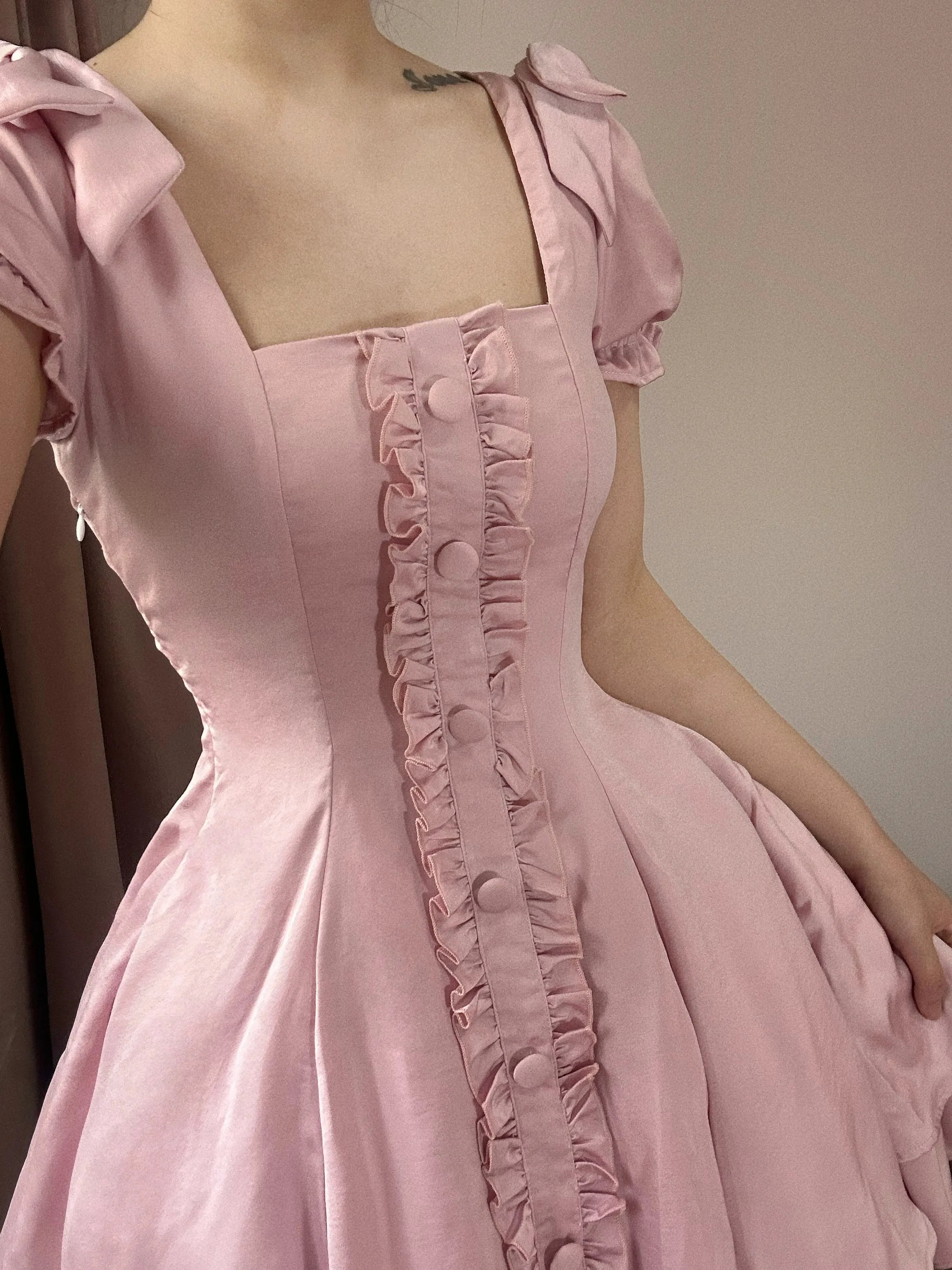 Sweet Wood~Plus Size Lolita OP Dress Summer Dress