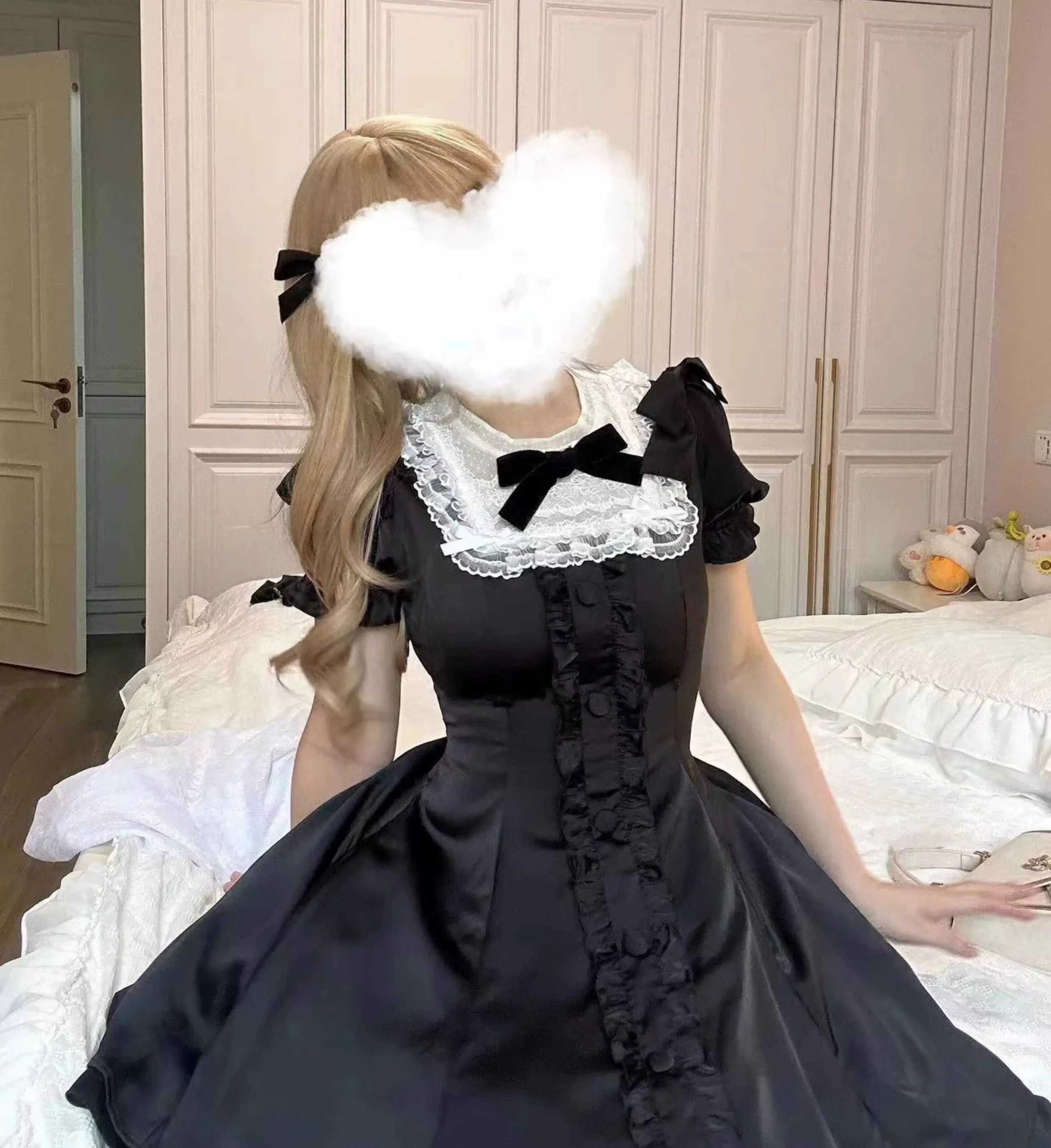 Sweet Wood~Plus Size Lolita OP Dress Summer Dress
