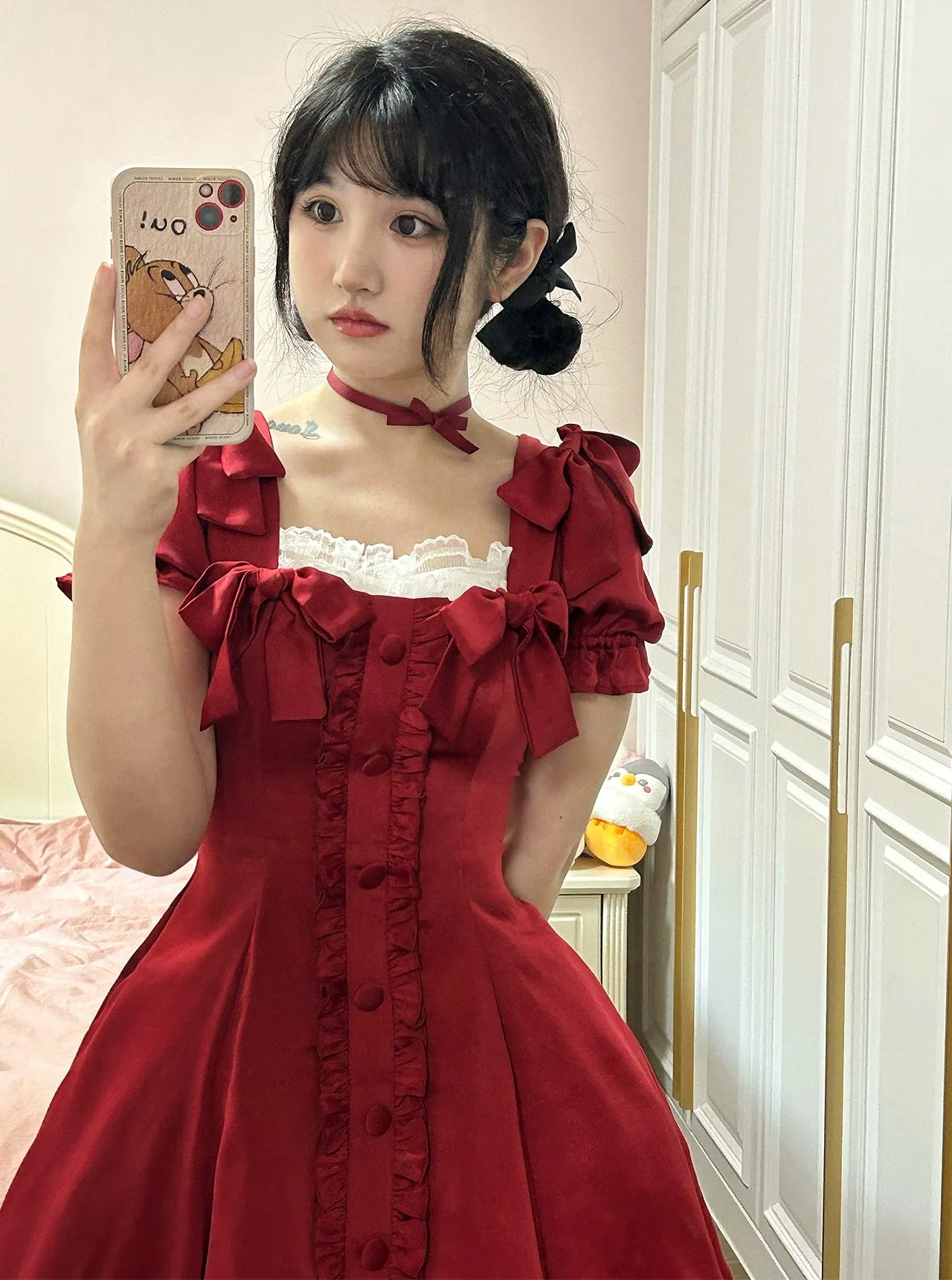 Sweet Wood~Plus Size Lolita OP Dress Summer Dress
