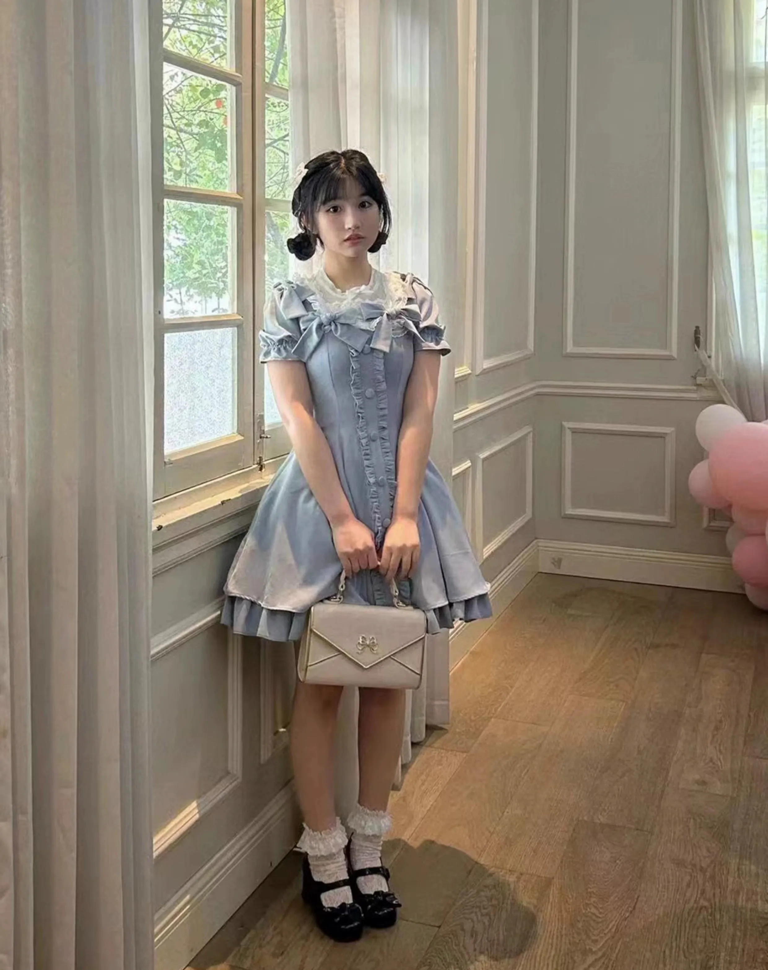 Sweet Wood~Plus Size Lolita OP Dress Summer Dress