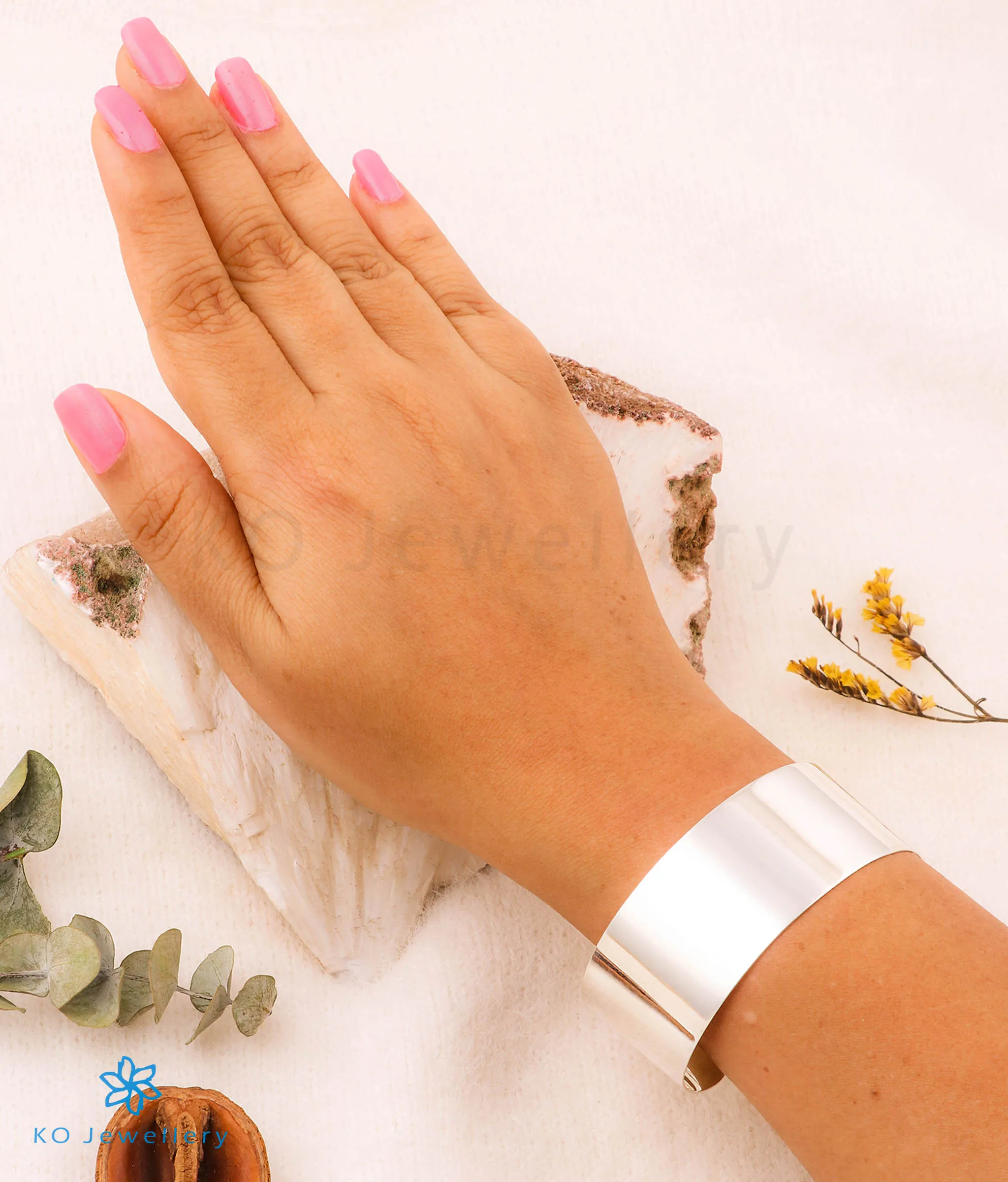 The Shine Silver Cuff Bracelet