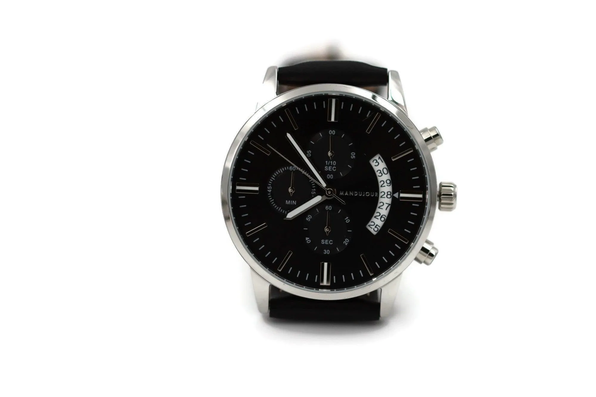 Three-Eye Calendar Chronograph Men's Watch