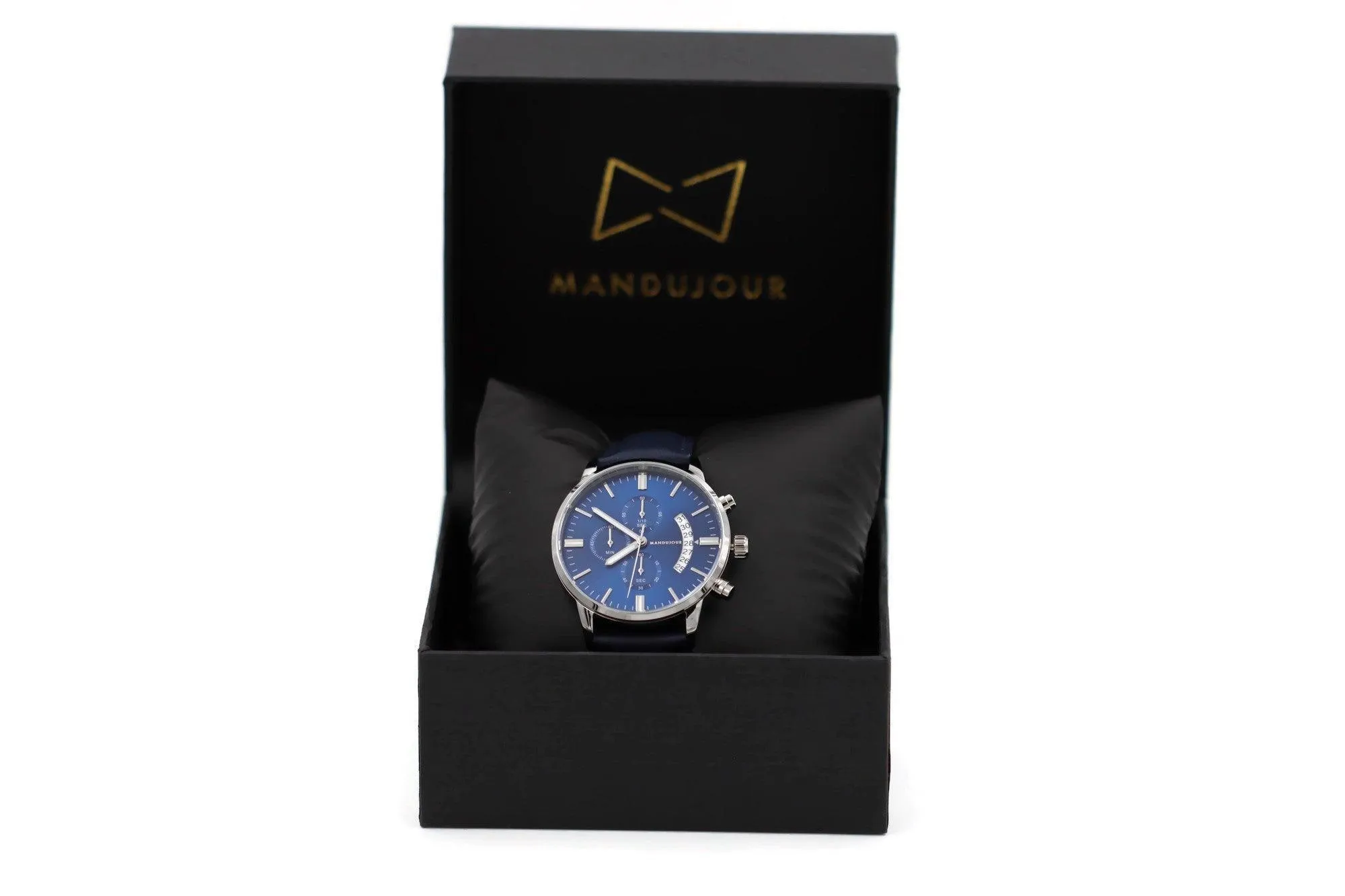 Three-Eye Calendar Chronograph Men's Watch