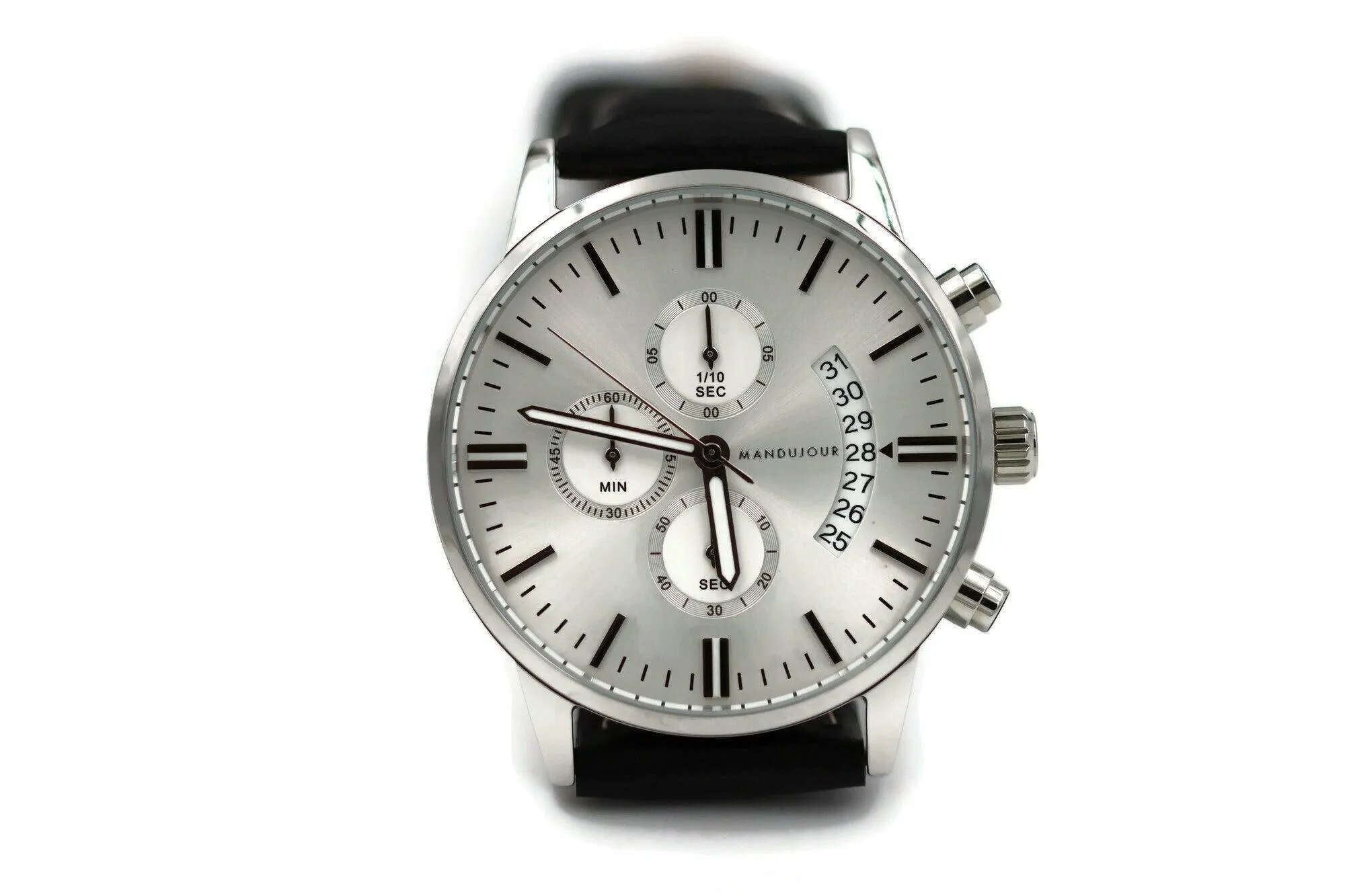 Three-Eye Calendar Chronograph Men's Watch