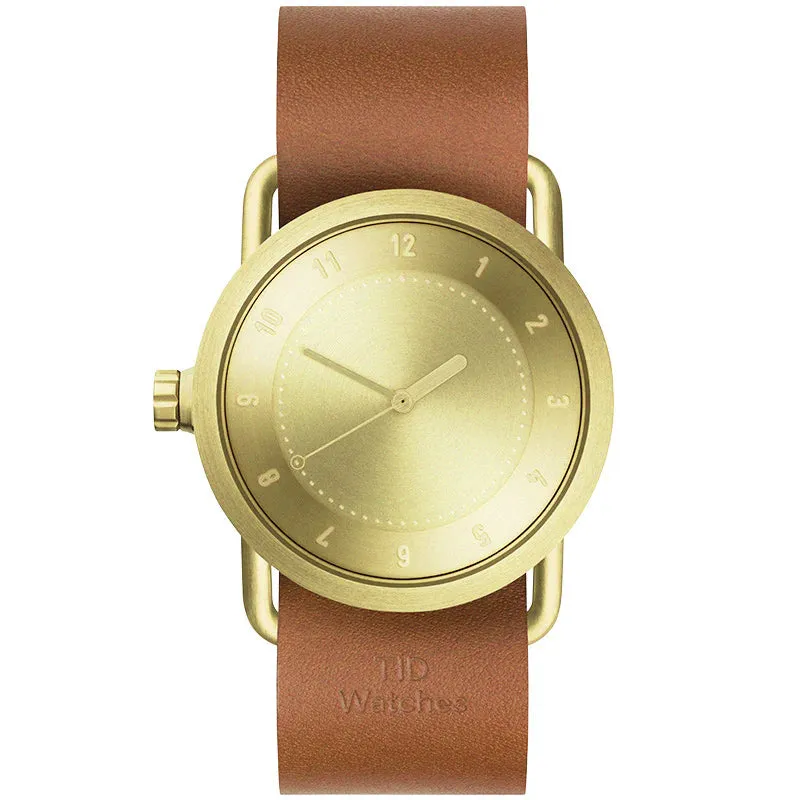 TID No.1 Gold Dial / Black Nylon Strap / Gold Buckle