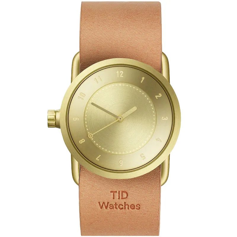 TID No.1 Gold Dial / Black Nylon Strap / Gold Buckle