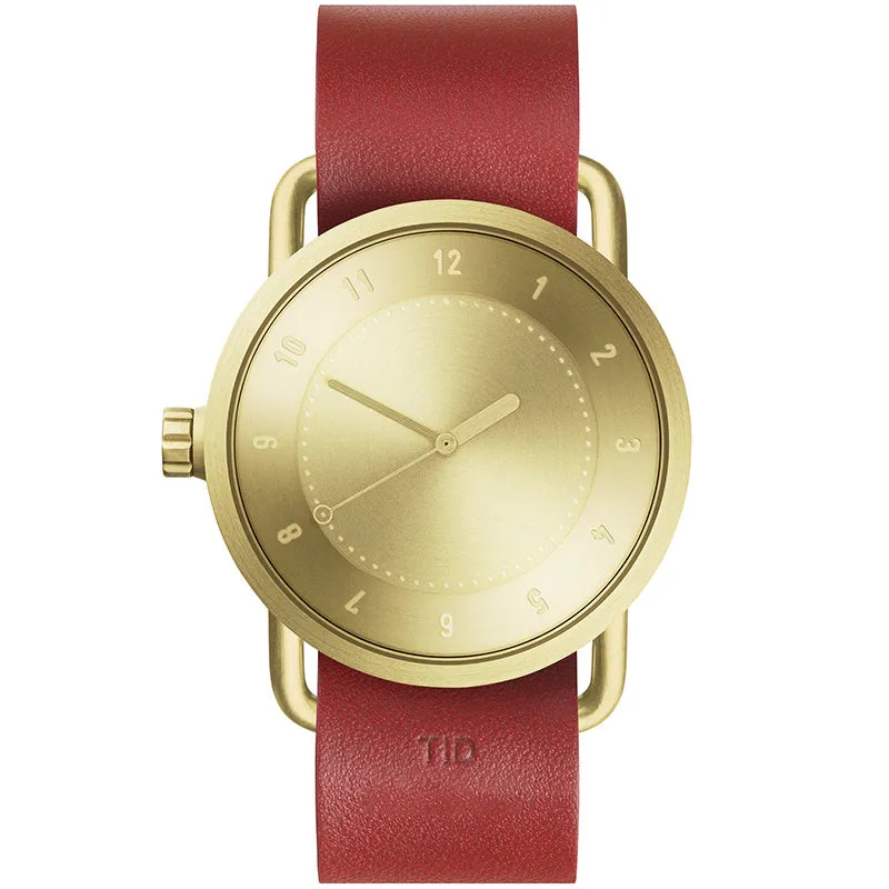 TID No.1 Gold Dial / Black Nylon Strap / Gold Buckle