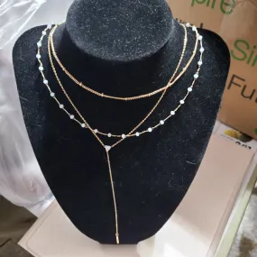 Trendy gold necklaces
