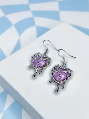 WONDERWORLD EARRINGS - PURPLE