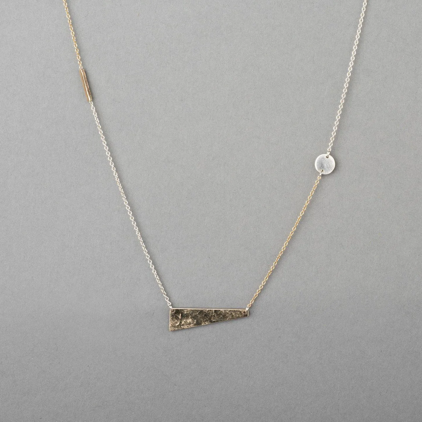 ZILKER TWO-TONE NECKLACE
